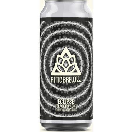 Attic Brew Co. 'Eclipse' Black IPA, 440ml, 4.3%