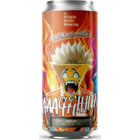 Triple Point Brewing, 'AAAAAGGGGGHHHHH!!!!!', Gluten Free NEIPA, 440ml, 5.2%