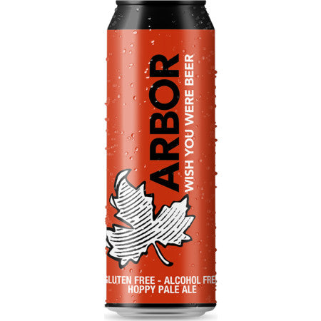 Arbor Ales 'Wish You Were Beer' Alcohol Free Pale Ale 568ml, 0.5%