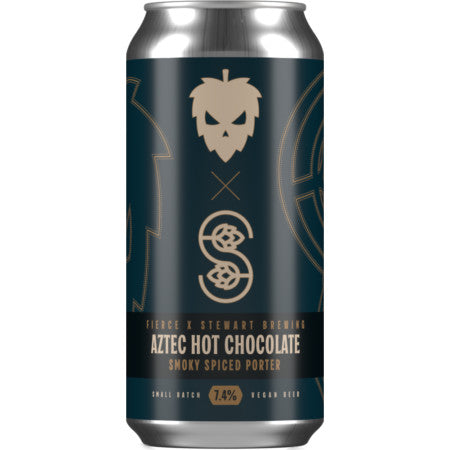 Fierce Beer X Stewart Brewing, 'Aztec Hot Chocolate' (Stewart Collab), Porter, 440ml, 6.5%
