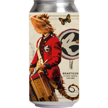 BrewBoard 'BEASTICUS' NEIPA 440ml, 4.9%