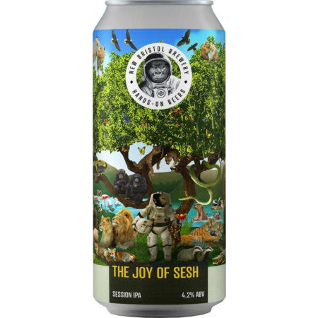 New Bristol Brewery, 'Joy Of Sesh', Gluten Free Session IPA, 440ml, 4.2%