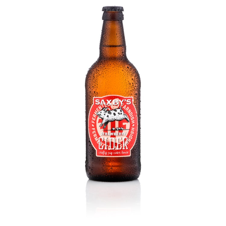 Saxbys Strawberry Cider