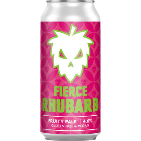 Fierce Beer, 'Fierce Rhubarb' Fruit Ale, 440ml, 4.6%