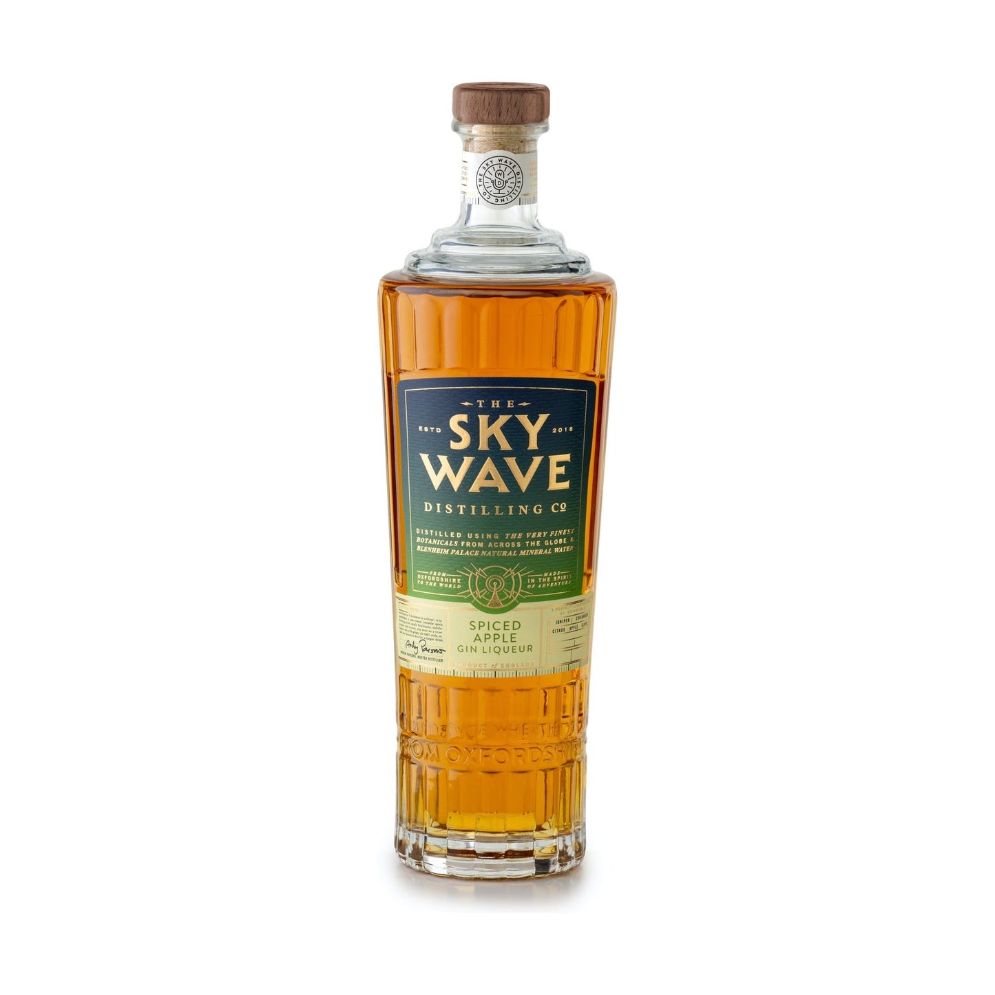 Sky Wave, Spiced Apple Gin Liqueur