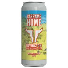 Rivington Brewing Co, 'Carry Me Home',WC IPA, 500ml, 6%