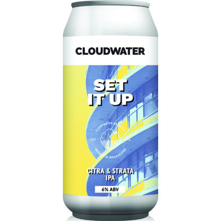 Cloudwater Brew Co 'Set It Up' IPA 440ml, 6.0%