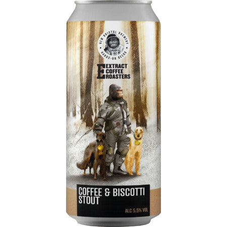 New Bristol Brewery, 'Coffee & Biscotti Stout' (Extract Coffee Collab), Stout, 440ml,	5.5%