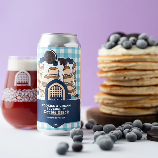 Vault City, Cookies & Cream Blueberry Double Stack Pastry Sour, 440ml, 7.1%