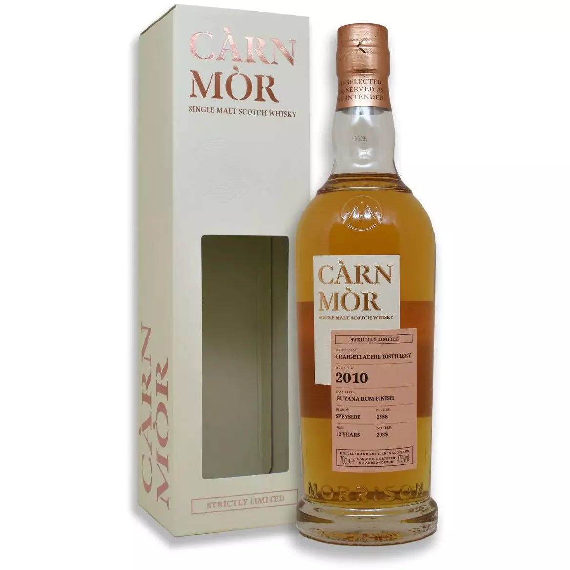 Craigellachie 13 Years Old Carn Mor Strictly Limited 2010