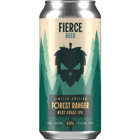 Fierce Beer, 'Forest Ranger', West Coast IPA, 440ml, 6.0%