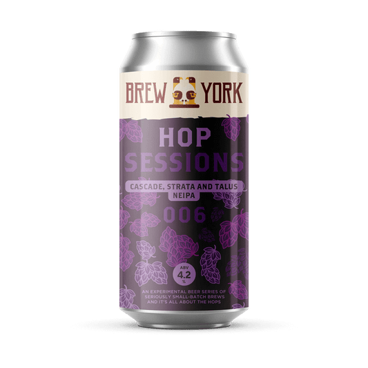 Brew York Craft Beer, 'Hop Sessions 006', NEIPA, 440 ml, 4.2%