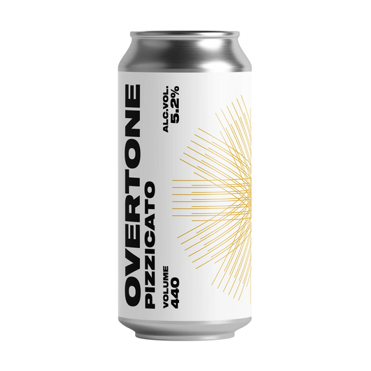 Overtone Brewing, 'Pizzicato', Lager, 440 ml, 5.2%