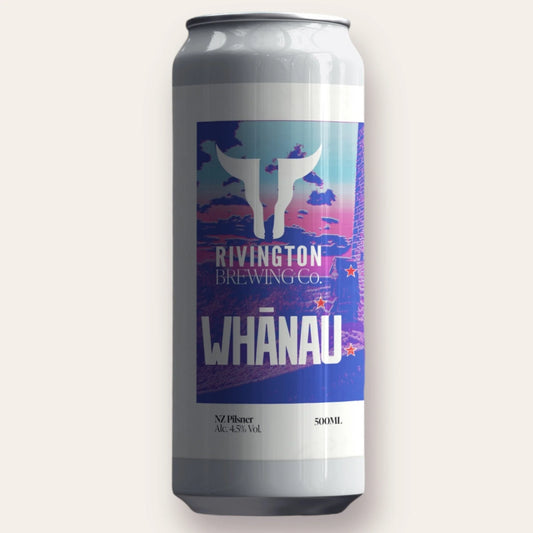 Rivington Brewing Co., Whānau New Zealand Pilsner, 500 ml, 4.5%