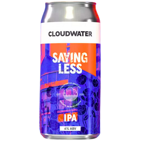 Cloudwater Brew Co., 'Saying Less', IPA - New England / Hazy, 440 ml, 6%