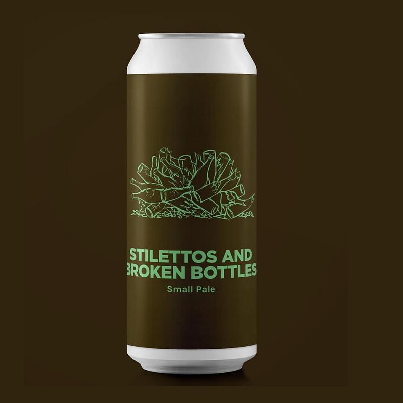 Pomona Island Brew Co., Stilettos and Broken Bottles Pale Ale, 440ml, 3.3%