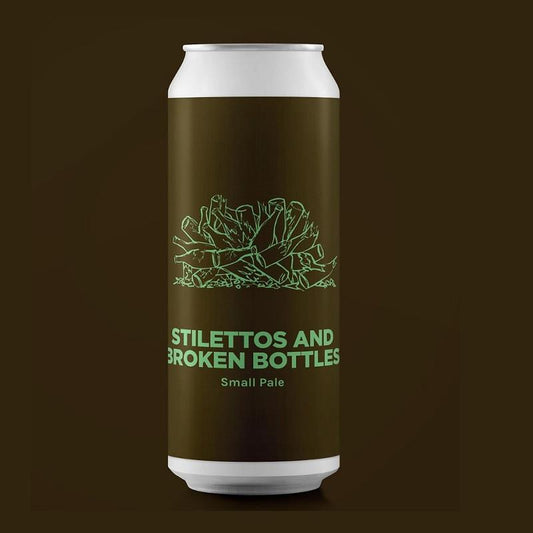 Pomona Island Brew Co., Stilettos and Broken Bottles Pale Ale, 440ml, 3.3%