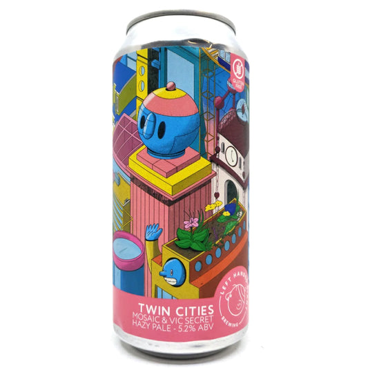 Left Handed Giant, 'Twin Cities: Citra & Galaxy', Gluten Free Citra & Nectaron Pale Ale , 440ml, 5.2%