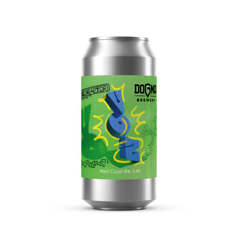 Neon Raptor Brewing Co., 'Voz (Dogma Brewery Collab)', WCIPA, 440 ml, 5.4%