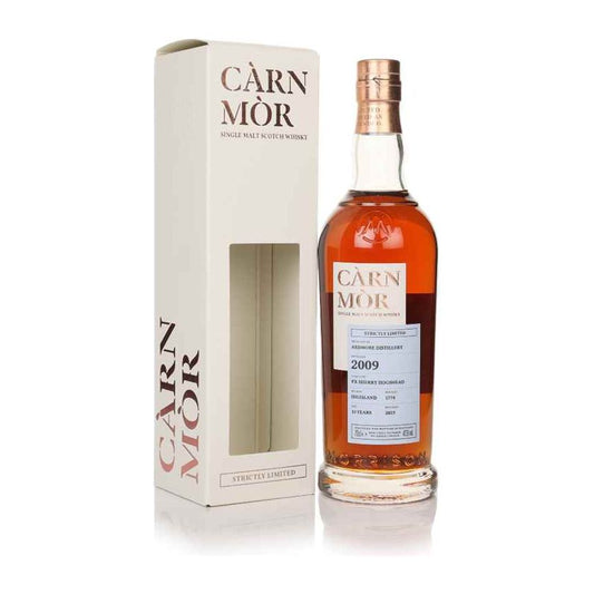 Ardmore 13 Years Old, PX Sherry Hogshead, Carn Mor Strictly Limited 2009