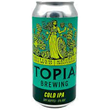 Utopian Brewing Ltd, 'Cold IPA', IPA - Cold, 440ml, 6%