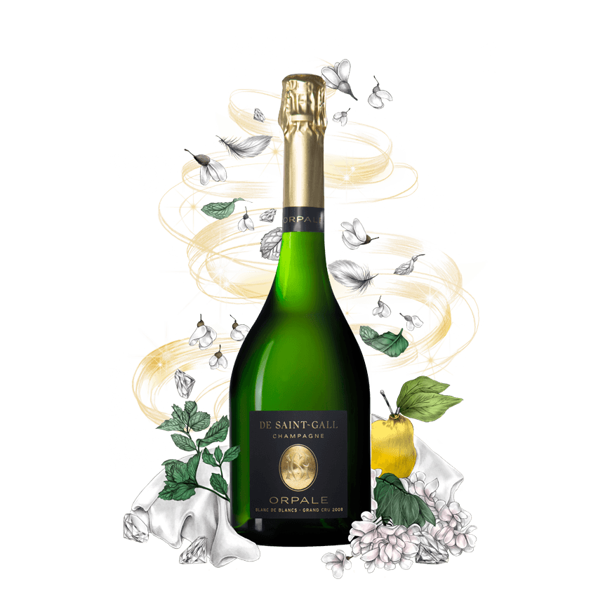 Champagne de Saint-Gall, 'Orpale' Blanc de Blancs 2008