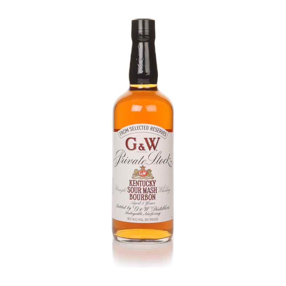 G&W Private Stock Kentuky Sour Mash Bourbon