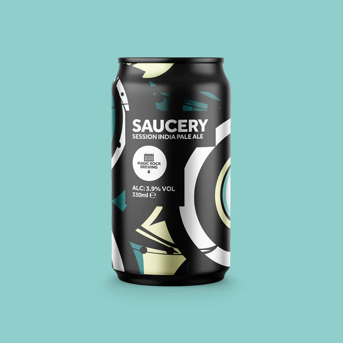 Magic Rock Brewing, 'Saucery', GLUTEN FREE Session IPA, 330ml, 3.9%