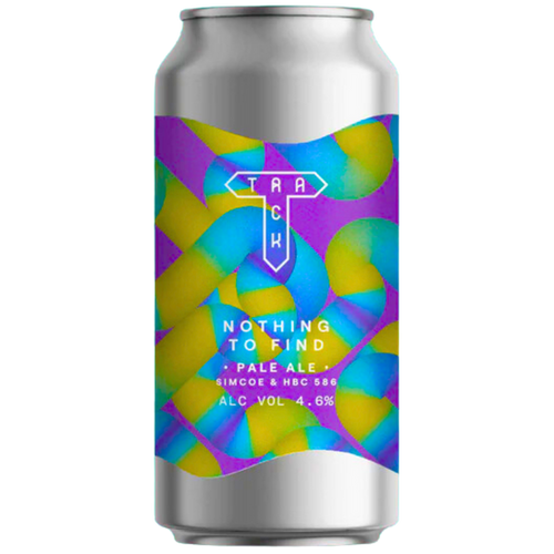 Track Brewing Co., 'Nothing to Find', SIMCOE & HBC 586 Pale Ale, 440ml, 4.6%