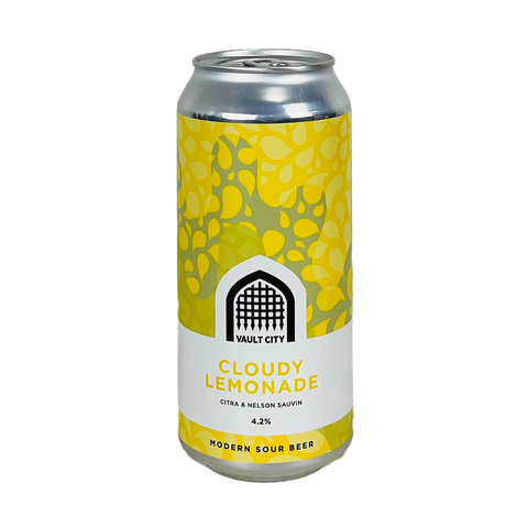 Vault City Brewing, 'Cloudy Lemonade (Citra & Nelson Sauvin)', Sour - Fruited, 440ml, 4.2%