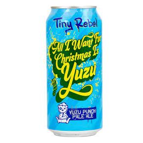Tiny Rebel,  'All I Want For Christmas Is Yuzu' Pale Ale, 440 ml, 4.8%