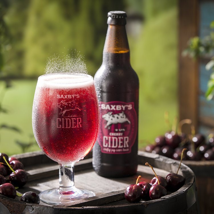 Saxbys Cherry Cider