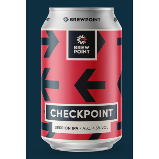 Brewpoint 'Checkpoint' Hazy IPA 330ml, 4.5%